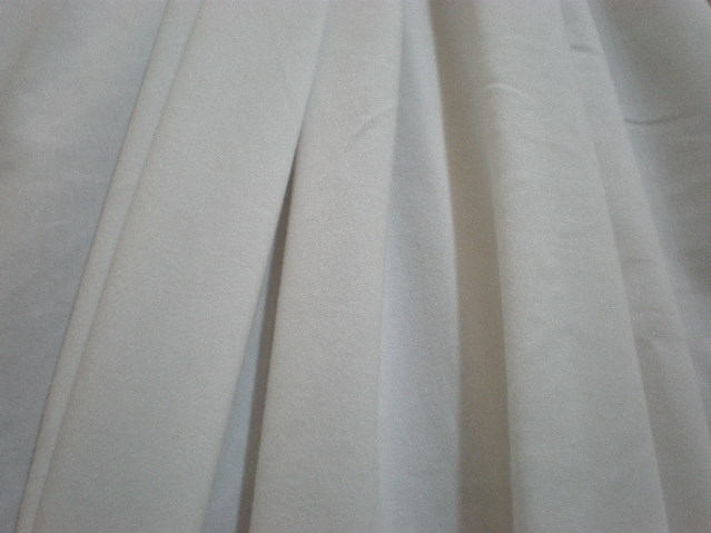 2.White Cotton Spandex